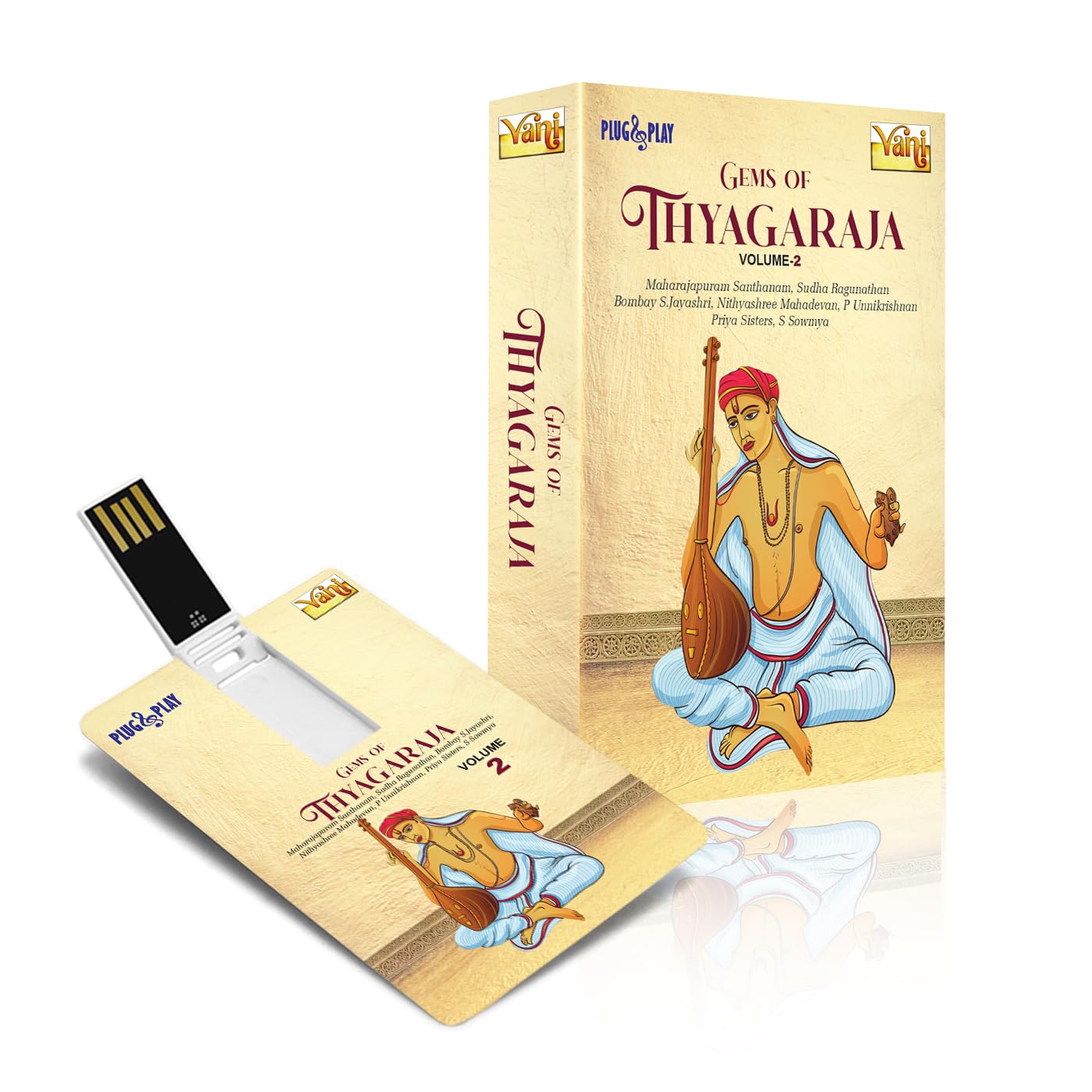 GEMS OF THYAGARAJA VOL-2f GEMS OF THYAGARAJA VOL-2 - Image 1